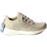 Skechers - Bobs Squad Tough Talk - Sneakers - Beige - Textiel
