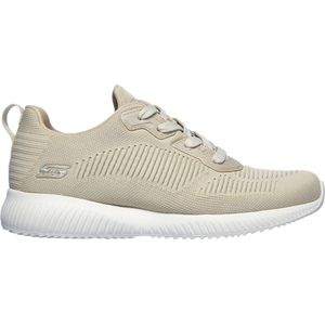 Skechers - Bobs Squad Tough Talk - Sneakers - Beige - Textiel