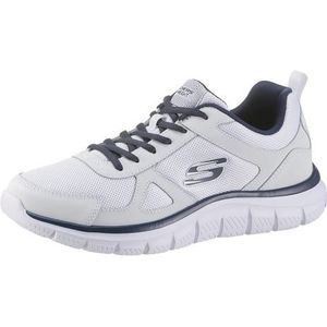 Sneakers - Track - Scloric - Zwart - Leer - Glad Leer en Mesh