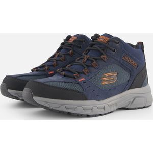 Skechers Oak Canyon heren wandelschoenen A/B Blauw Extra comfort Memory Foam