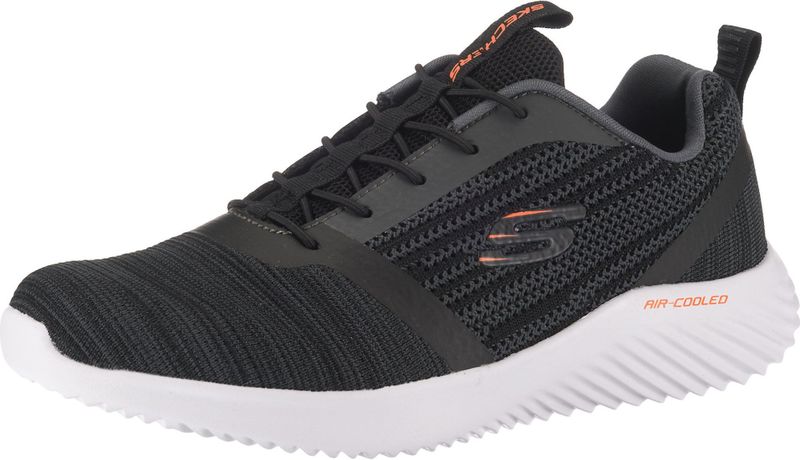 Skechers Slip-On Sneaker "BOUNDER", Slipper, Sommerschuh, Freizeitschuh mit leichter Laufsohle