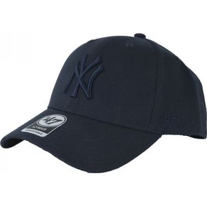 47 Brand New York Yankees MVP Cap B-MVPSP17WBP-NYA, Unisex, Marineblauw, Pet, maat: One size