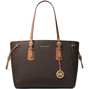 Michael Kors Voyager schoudertas met logoprint