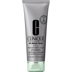 Clinique Huidverzorging Exfoliatieproducten 2-in-1 Charcoal Mask + Scrub 100 ml (€ 288,30 / 1 l)