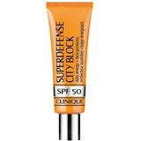 Clinique Superdefense™ City Block Broad Spectrum SPF 50 Daily Energy + Face Protector energiebrengende beschermingsfluid SPF 50 40 ml