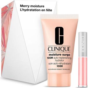 CLINIQUE Merry Moisture 100H Auto-Replenishing Hydrator 30ml + Pop Plush Creamy Lip Gloss 2.2ml