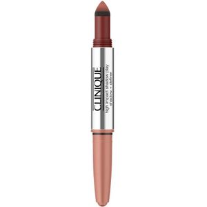 Clinique High Impact Shadow Play™ Shadow & Definer Oogschaduw Stift Duo Tint Strawberry + Chocolate 1,9 g