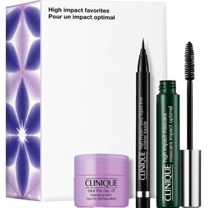 Clinique High Impact Makeup Favorites Make-up set met mascara 3 ST
