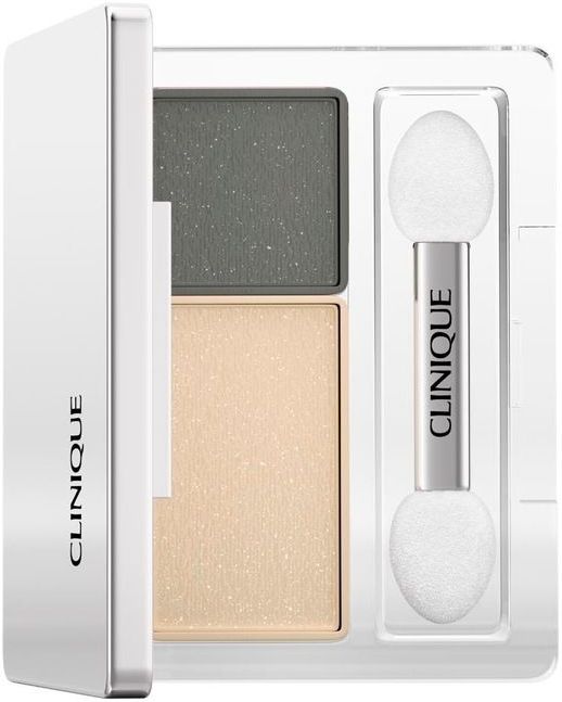 Clinique - All About Shadow Duo - Oogschaduw - Kleurvariant - Hoog Pigment