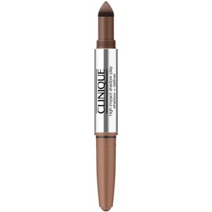 Clinique High Impact Shadow Play™ Shadow + Definer Oogschaduw 1.9 g Double Latte