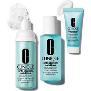 Clinique - Anti-Blemish Solutions Set - Gezichtsreiniging - 3 Stappen