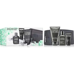 Clinique For Men™ Razor-ready Routine Gift Set voor Scheren en Huidreiniging