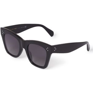 Celine Verhoog je stijl met CL4004IN-01d zonnebril , Black , unisex , Maat: 50 MM