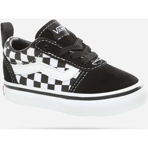 Vans TD Ward Slip-On Checkered Sneakers - Black/True White - Maat 23.5