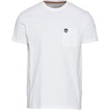 T-Shirt Timberland Men Dustan River Pocket Tee White-S