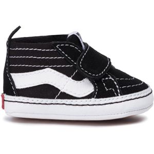 Vans - SK8-Hi Crib - Babyschoen - Black/True White - Klittenbandsluiting