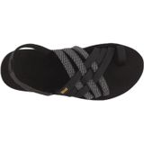 Teva Dames Voya Strappy Open teen sandalen, zwart Hera zwart Hbk, 37 EU