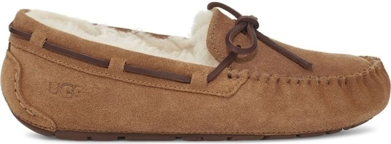 UGG Pantoffels Dames Sloffen / Instappers Wol Harde zool Dichte hiel Dakota Cognac