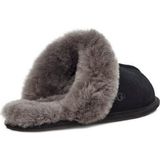 UGG W Scuffette II Dames Sloffen Zwart/Grijs