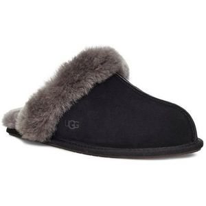 UGG W Scuffette II Dames Sloffen - Zwart/Grijs - Maat 36