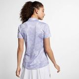 Nike - Nk Df Uv Polo Aop Summer Sportpolo - Paars - Dames