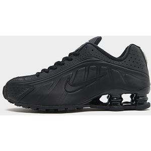 Nike Shox R4 Atletiekschoenen voor dames, Veelkleurig Zwart Zwart Max Oranje 000