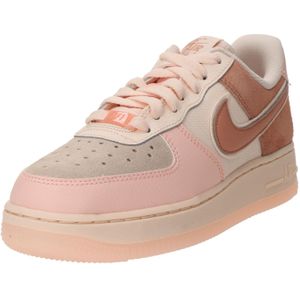 Nike Air Force 1 Low Sneakers - Bruin/Beige - Dames