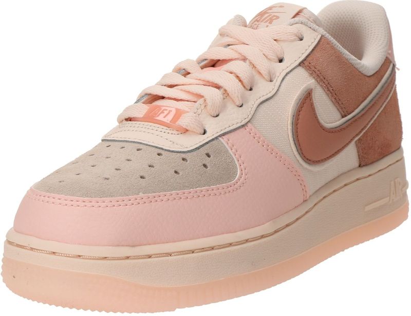 Nike Air Force 1 Low Sneakers - Bruin/Beige - Dames