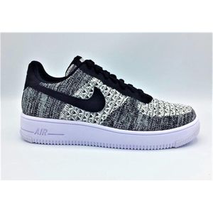 Nike Air Force 1 Flyknit Black/Pure Platinum