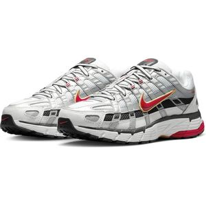 Nike P-6000 Dames Schoenen - Wit - Maat: 35.5 - Mesh/Synthetisch - Foot Locker