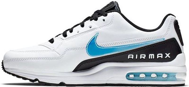 Nike - Air Max LTD 3 - Sneakers - Wit - Blauw - Zwart - Leer/Synthetisch