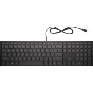 HP Pavilion 300- Bedraad Toetsenbord - Azerty - Zwart