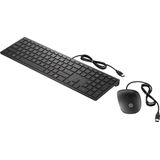 HP Pavilion USB toetsenbord en muis 400 QWERTY