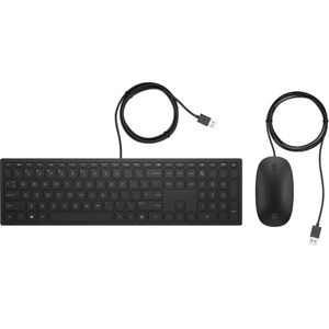 HP Pavilion USB toetsenbord en muis 400 QWERTY
