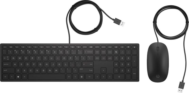 HP Pavilion USB toetsenbord en muis 400 QWERTY
