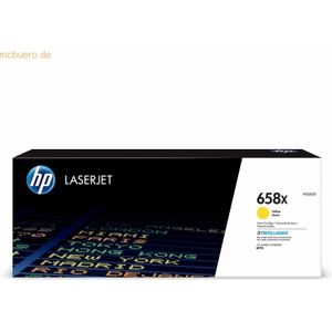 HP W2002X nr. 658X toner cartridge geel hoge capaciteit (origineel)