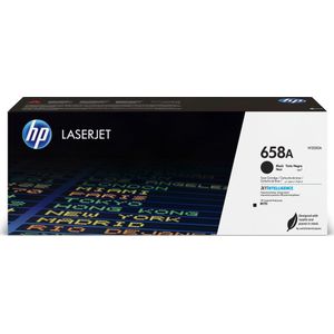 HP - 658A - Toner - Zwart - Originele Cartridge - Hoge Capaciteit
