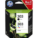 HP 303 - Inktcartridges / Zwart / Kleur / Dual-Pack