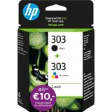 HP 303 - Inktcartridges / Zwart / Kleur / Dual-Pack