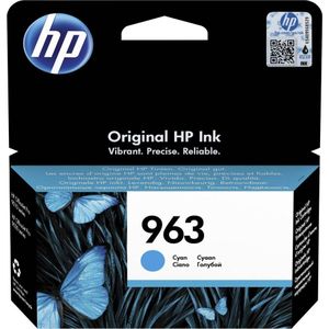 HP 963 (Anders plakresten) cyaan (3JA23AE) - Inktcartridge - Origineel