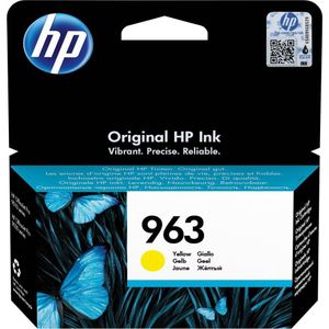 HP 963 Yellow Original Ink Cartridge inktcartridge 1 stuk(s) Origineel Normaal rendement Geel