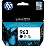 HP 963 (MHD Zonder verpakking) zwart (3JA26AE) - Inktcartridge - Origineel
