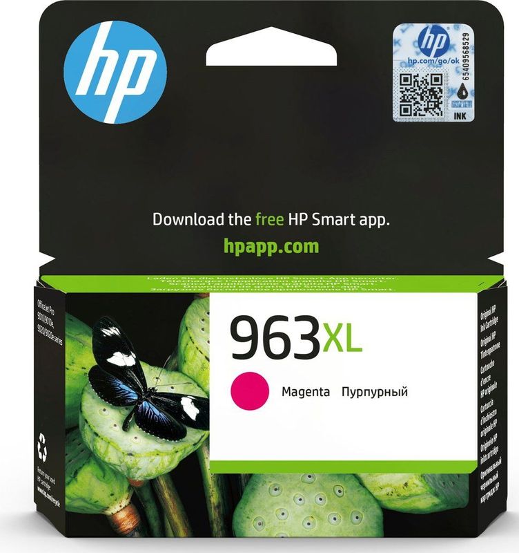 HP 963XL High Yield Magenta Original Ink Cartridge inktcartridge 1 stuk(s) Origineel Hoog (XL) rendement