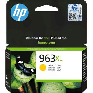 HP 963XL High Yield Yellow Original Ink Cartridge inktcartridge 1 stuk(s) Origineel Hoog (XL) rendement Geel
