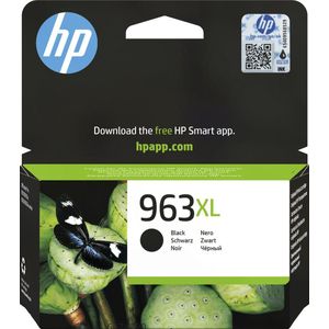 HP 963XL High Yield Black Original Ink Cartridge inktcartridge 1 stuk(s) Origineel Hoog (XL) rendement Zwart