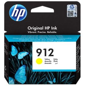 HP 912 Yellow Original Ink Cartridge inktcartridge 1 stuk(s) Origineel Normaal rendement Geel