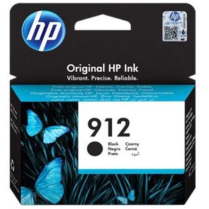 HP 912 Black Original Ink Cartridge inktcartridge 1 stuk(s) Origineel Normaal rendement Zwart