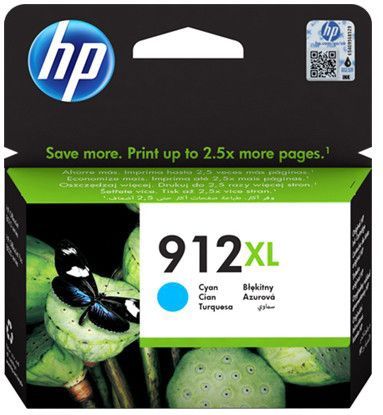 HP 912XL High Yield Cyan Original Ink Cartridge inktcartridge 1 stuk(s) Origineel Hoog (XL) rendement