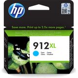 HP 912XL High Yield Cyan Original Ink Cartridge inktcartridge 1 stuk(s) Origineel Hoog (XL) rendement