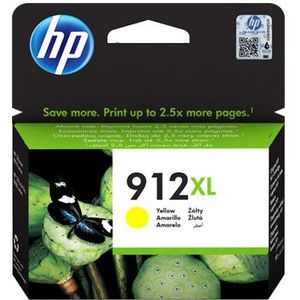 HP 912XL High Yield Yellow Original Ink Cartridge inktcartridge 1 stuk(s) Origineel Hoog (XL) rendement Geel